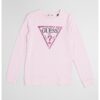 Суитшърт с овално деколте и лого GUESS KIDS
