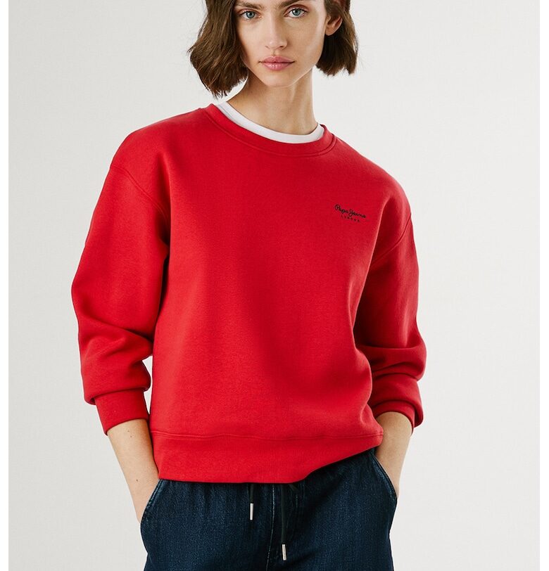 Суитшърт с паднали ръкави Pepe Jeans London