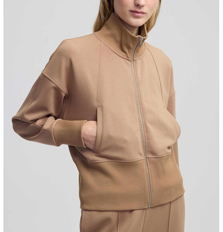 Суитшърт с паднали ръкави и цип Ipekyol