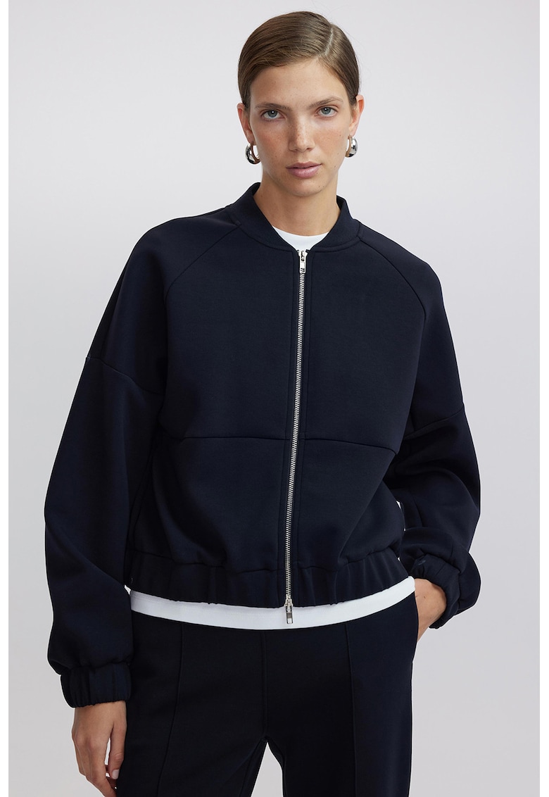 Суитшърт с памук и цип Ipekyol