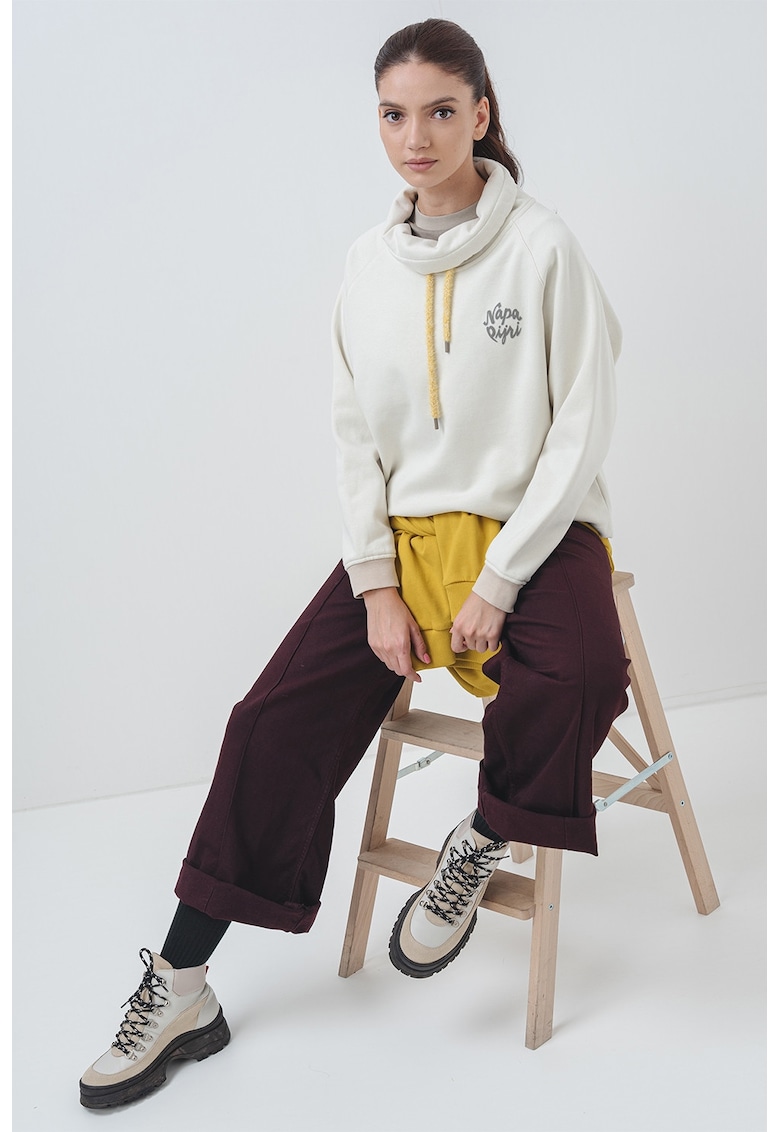 Суитшърт с памук с лого Napapijri