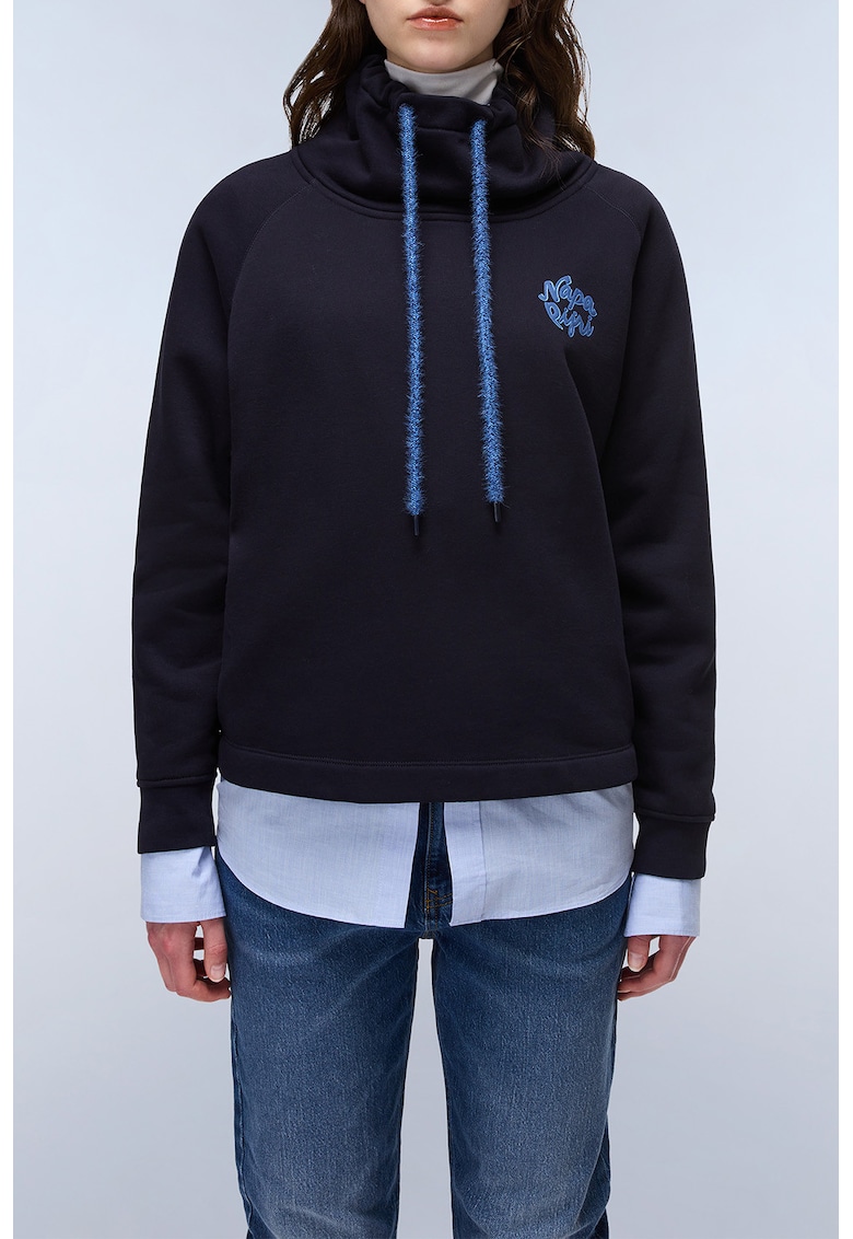 Суитшърт с памук с лого Napapijri