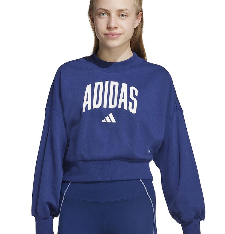 Суитшърт с памук с лого adidas Sportswear