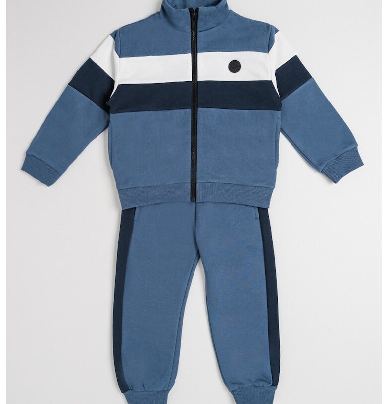 Суитшърт с памук с цип и панталон - 2 части Mayoral