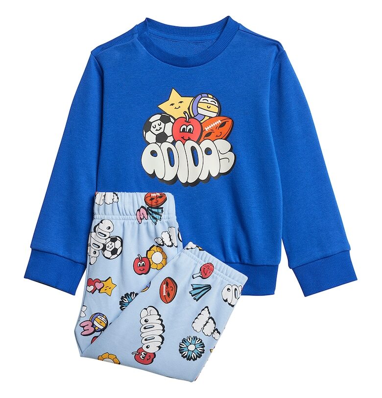 Суитшърт с принт и панталон - 2 части adidas Sportswear