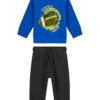 Суитшърт с принт и спортен панталон с връзка - 2 части GUESS KIDS
