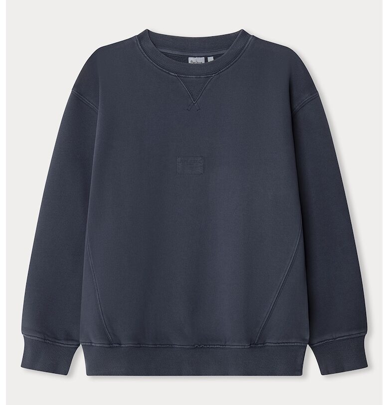 Суитшърт с рипсени краища Pepe Jeans London