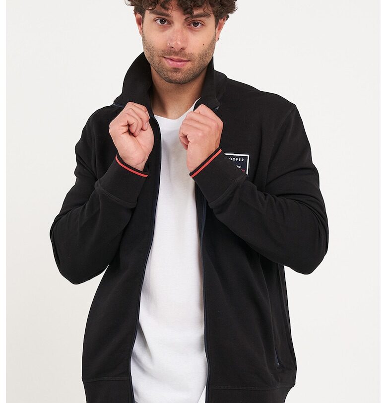 Суитшърт с цип и лого Lee Cooper