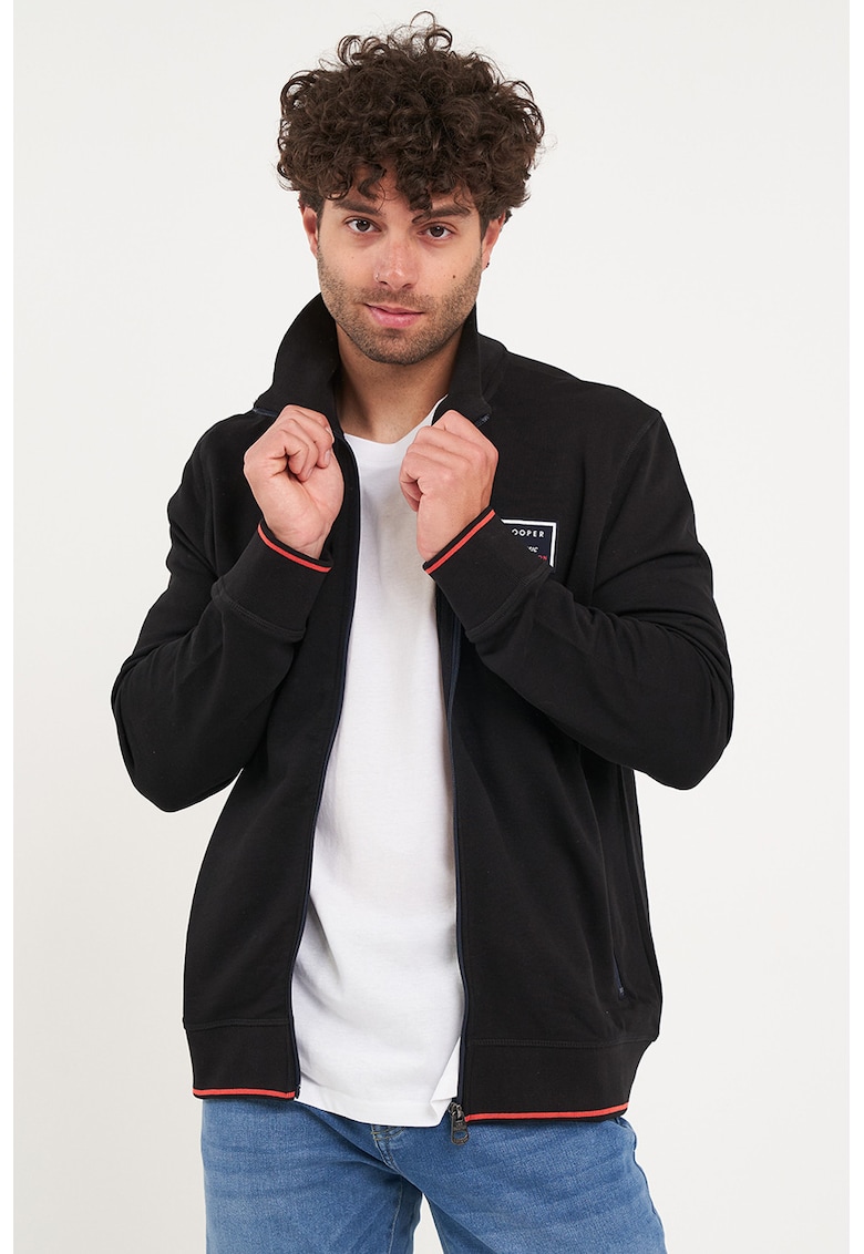 Суитшърт с цип и лого Lee Cooper