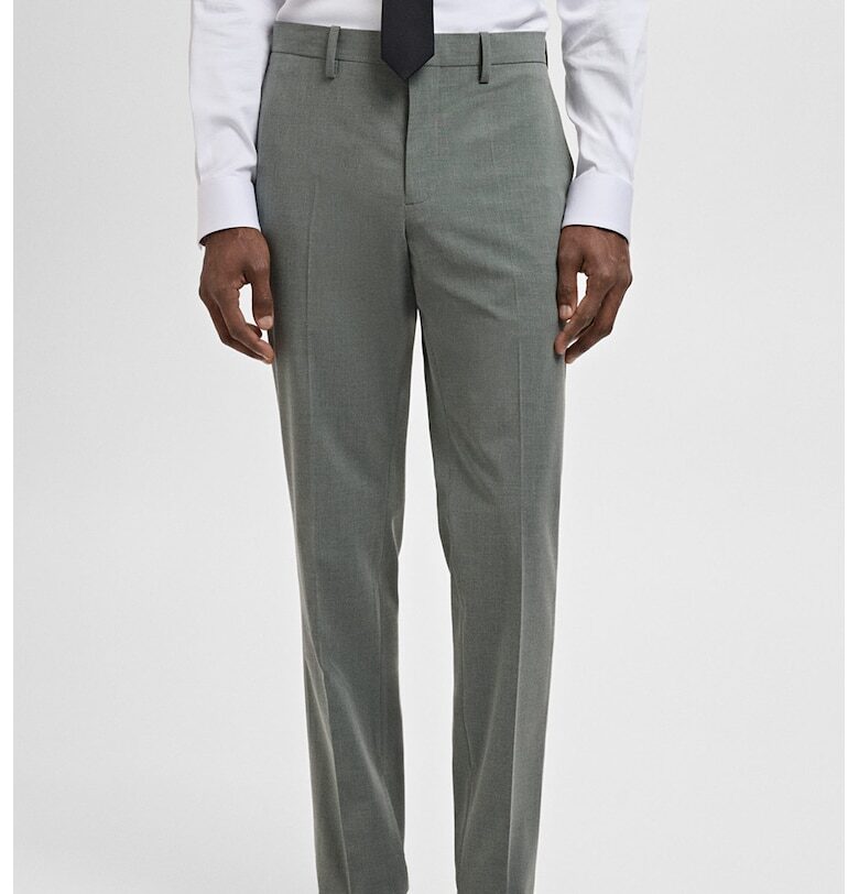 Супер слим панталон с набирания Mango