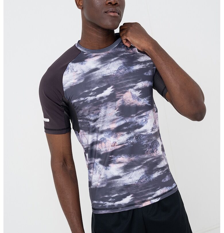 Супер слим тениска с ръкави реглан EA7