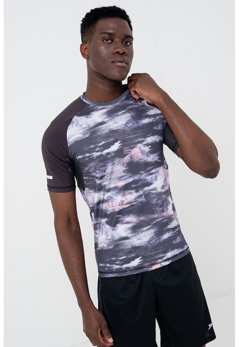 Супер слим тениска с ръкави реглан EA7