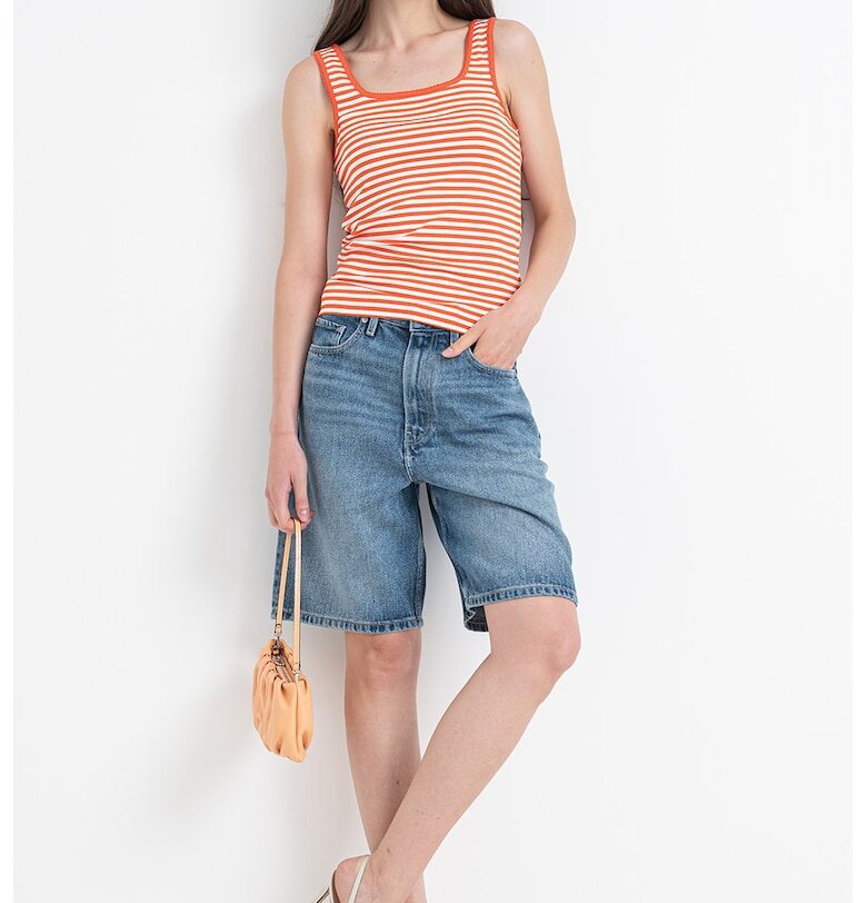 Танк топ с квадратно деколте Tommy Hilfiger