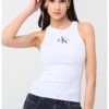 Танк топ с памук с лого CALVIN KLEIN JEANS