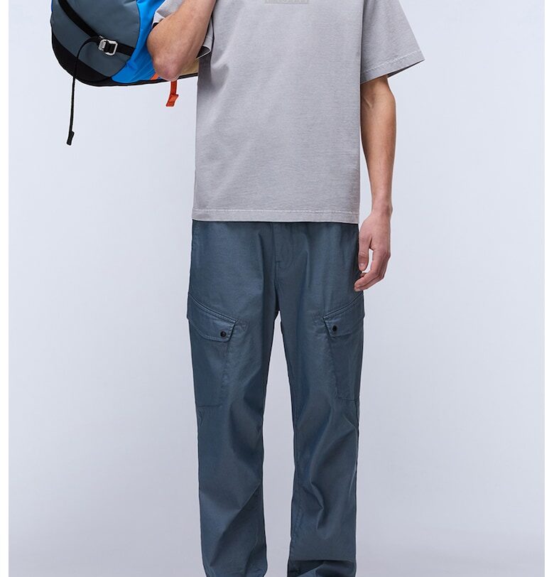 Тениска Cortona с овално деколте и лого Napapijri