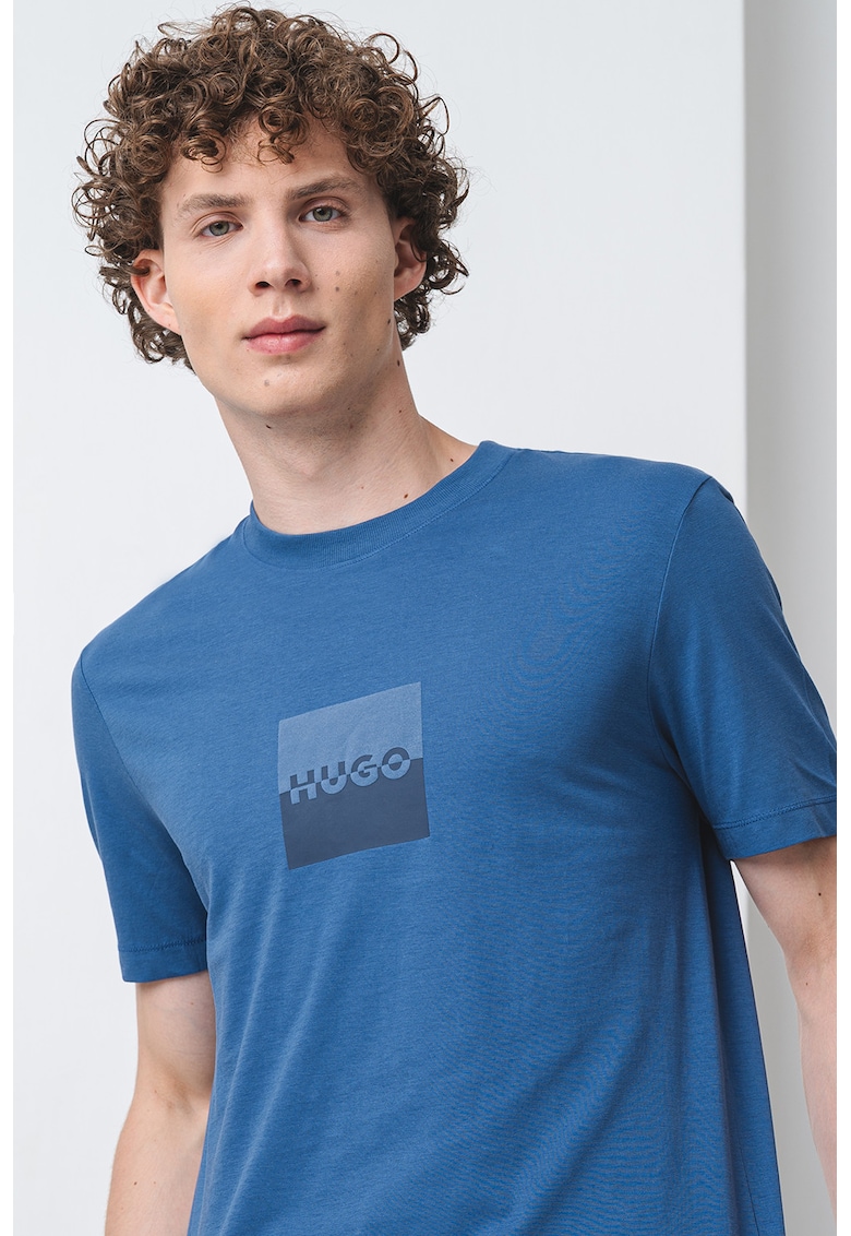 Тениска Dusplit с лого HUGO
