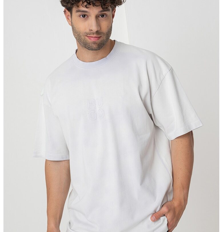 Тениска Dutye с паднали ръкави HUGO