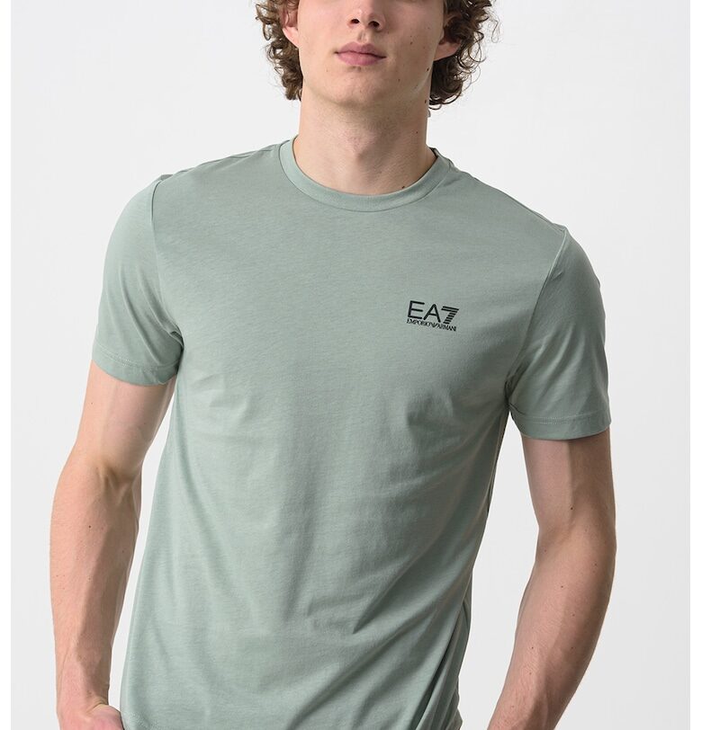 Тениска Girocollo с изчистен десен EA7