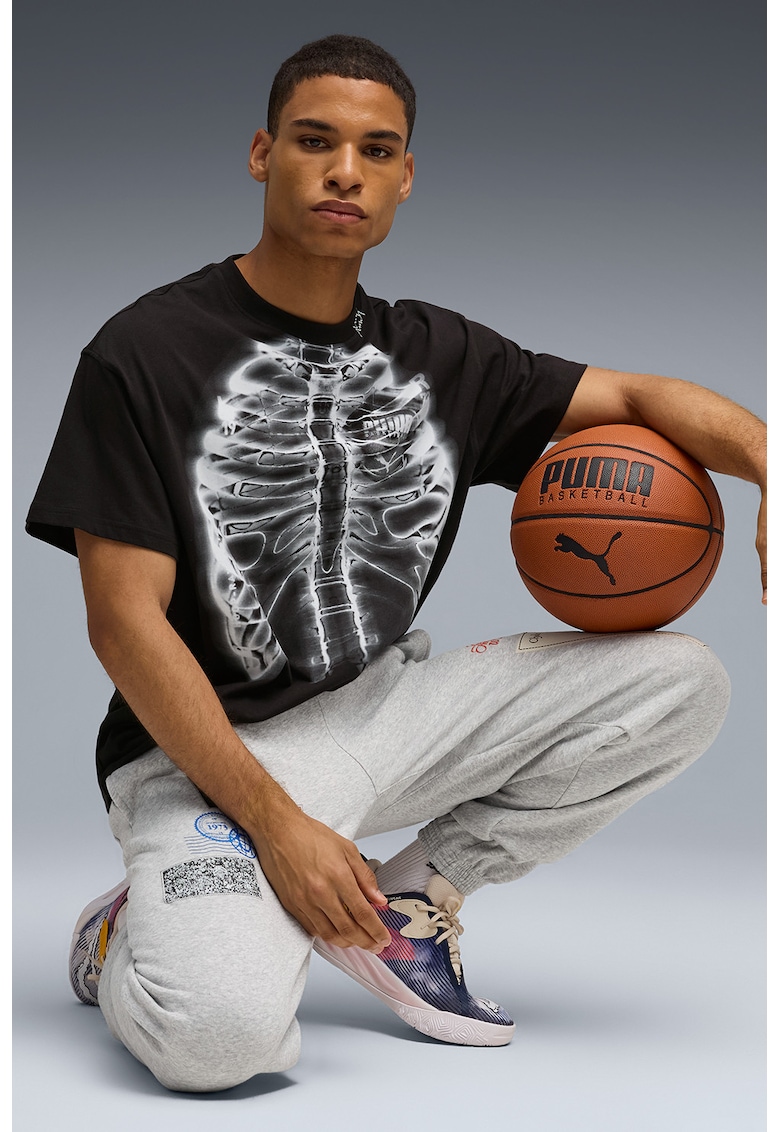 Тениска Hooptopia Hoopray Vision с принт Puma