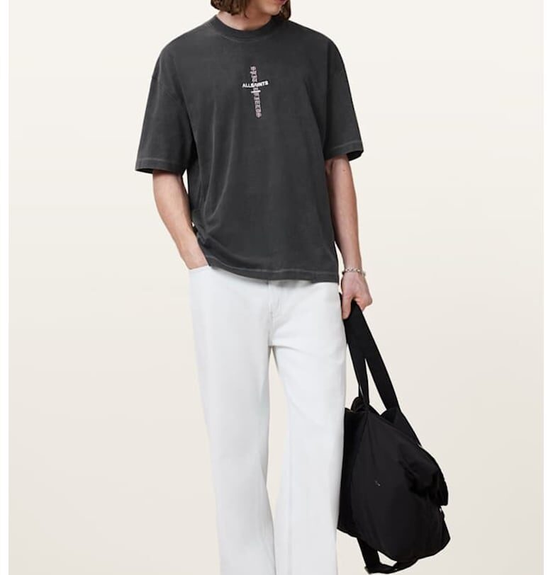 Тениска Knox с лого AllSaints