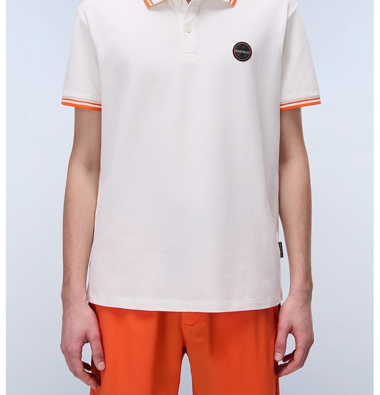 Тениска Macas от пике с яка Napapijri