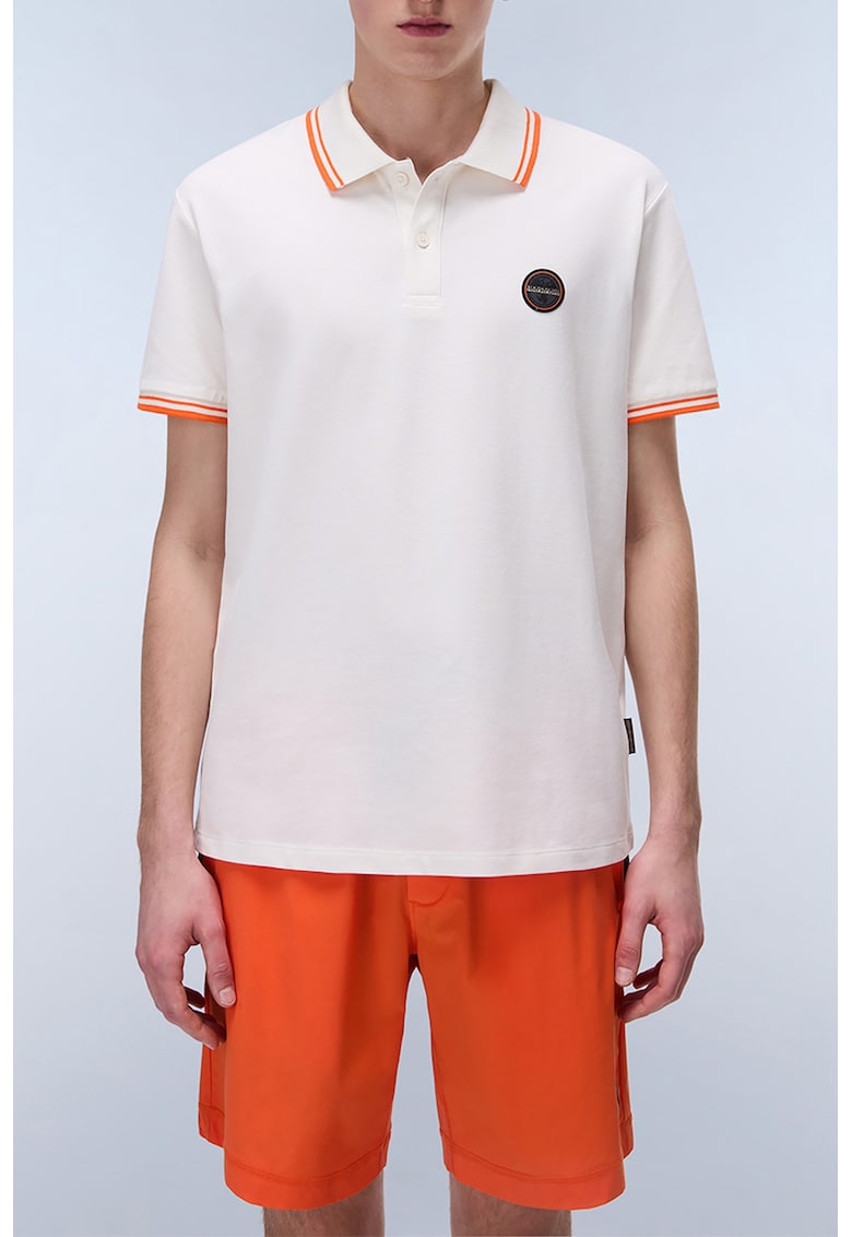 Тениска Macas от пике с яка Napapijri