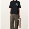 Тениска Pounce Graphic от органичен памук AllSaints
