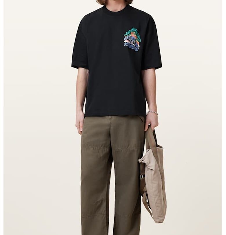 Тениска Pounce Graphic от органичен памук AllSaints