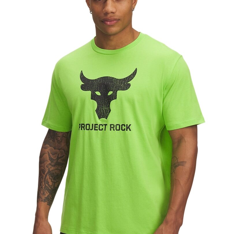 Тениска Project Rock с графична шарка Under Armour