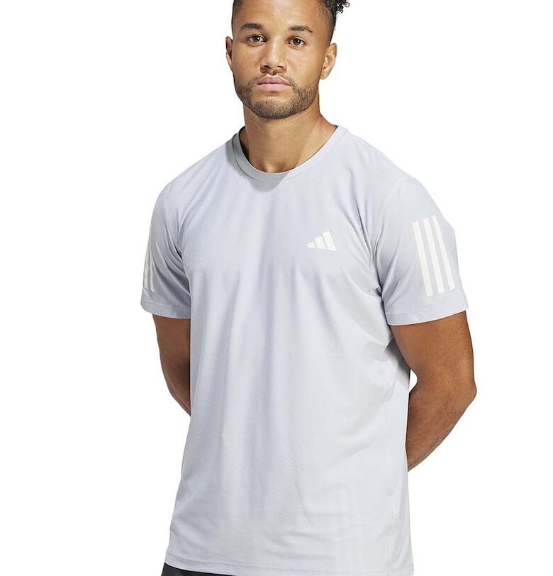 Тениска за бягане с овално деколте adidas Performance