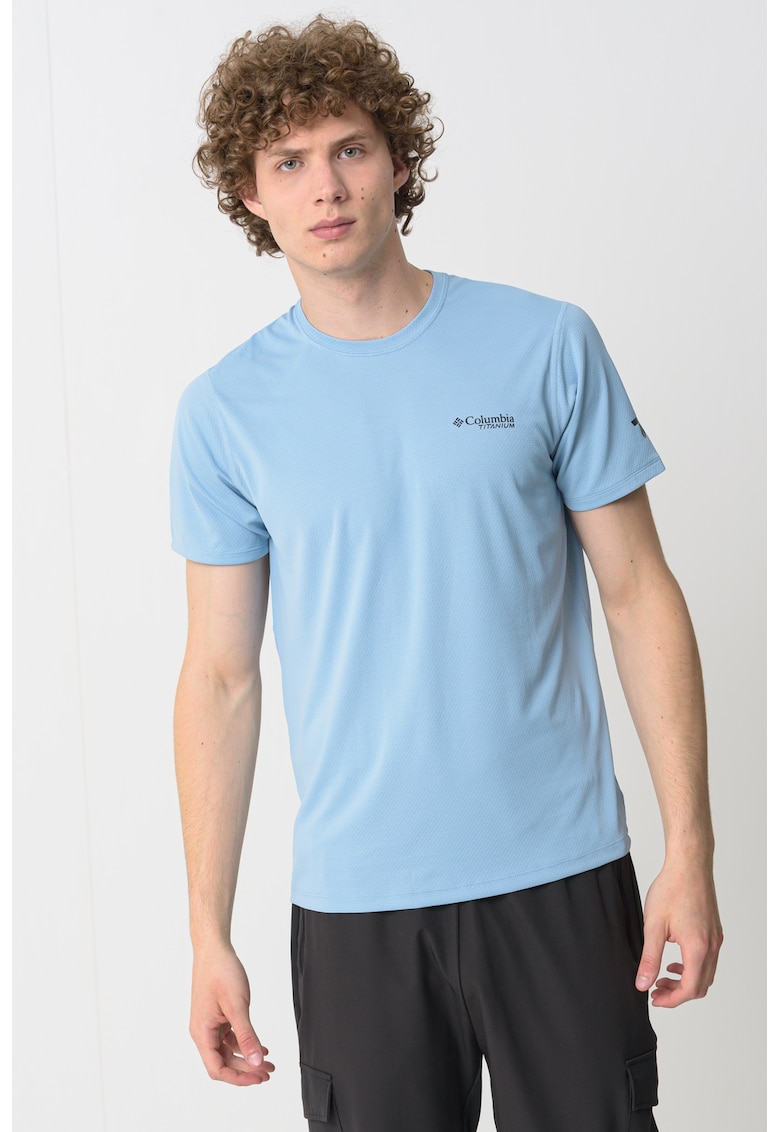 Тениска за трекинг и хайкинг Summit Valley с овално деколте Columbia