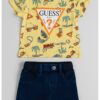 Тениска и къс панталон - 2 части GUESS KIDS