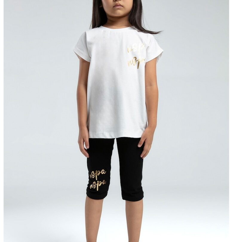 Тениска и панталон с шарка - 2 части US Polo Assn