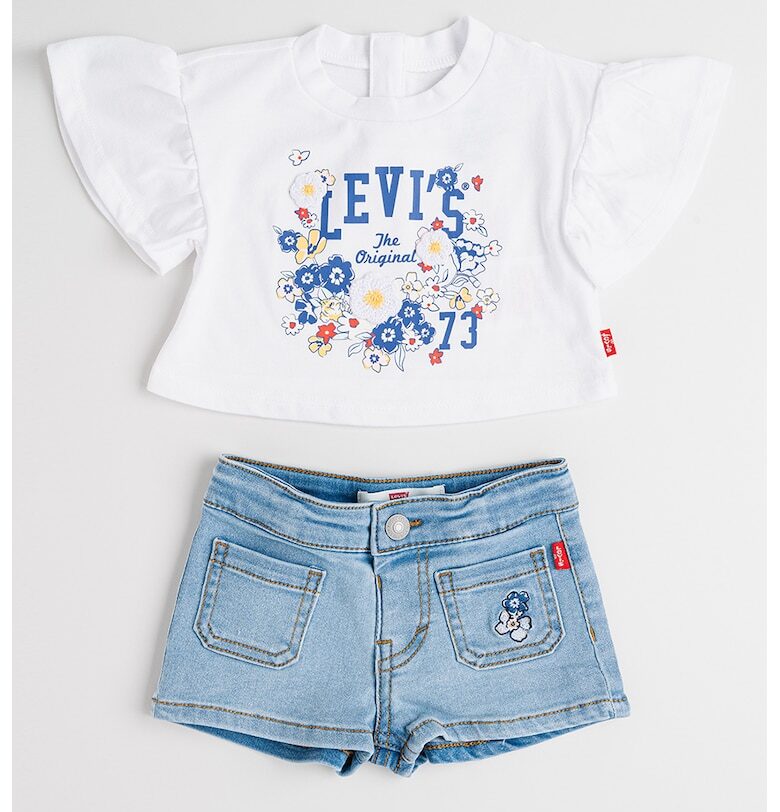 Тениска и шорти с памук - 2 части Levis