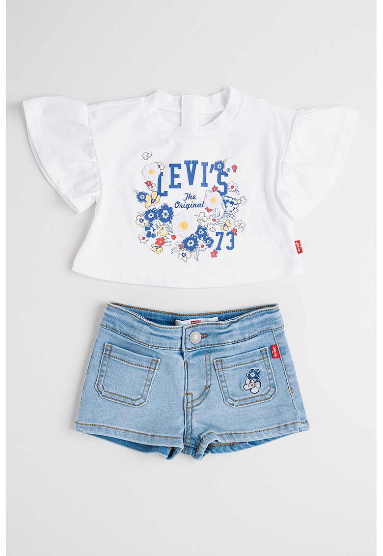 Тениска и шорти с памук - 2 части Levis