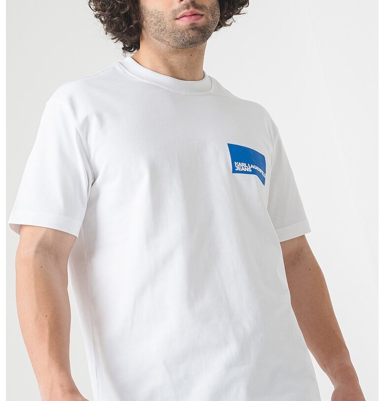 Тениска от органичен памук KARL LAGERFELD JEANS