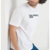 Тениска от органичен памук KARL LAGERFELD JEANS