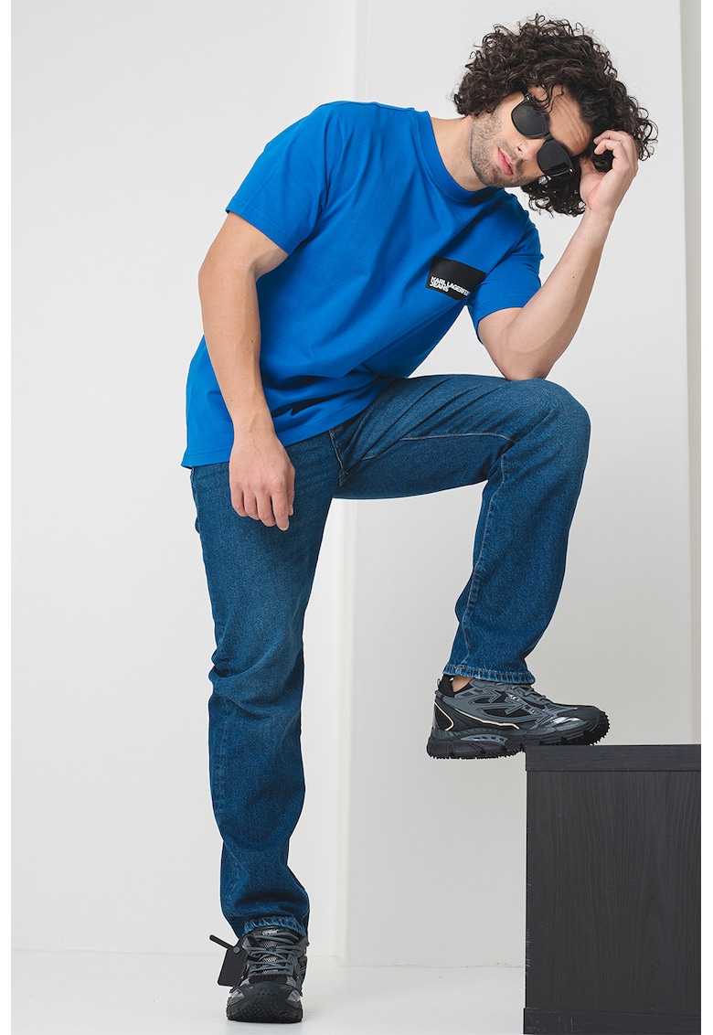 Тениска от органичен памук KARL LAGERFELD JEANS