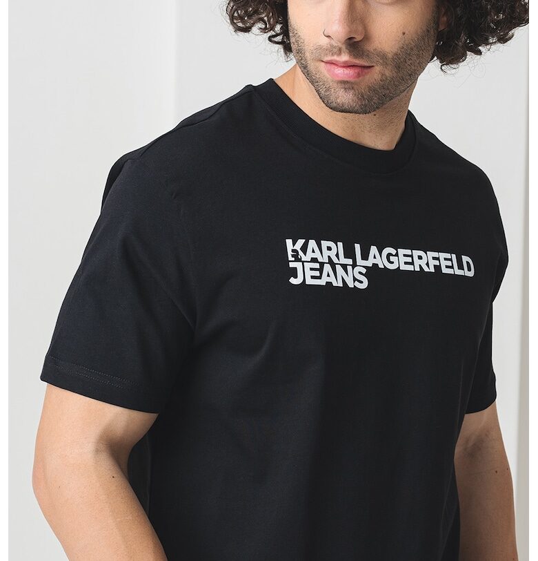 Тениска от органичен памук KARL LAGERFELD JEANS