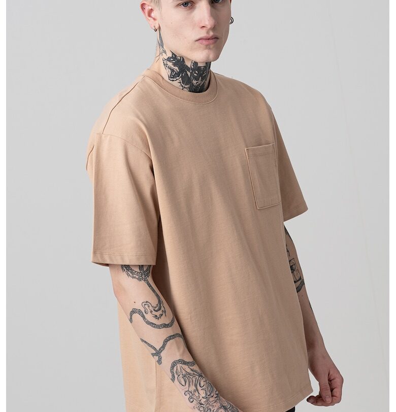 Тениска от органичен памук с джоб Scotch  Soda