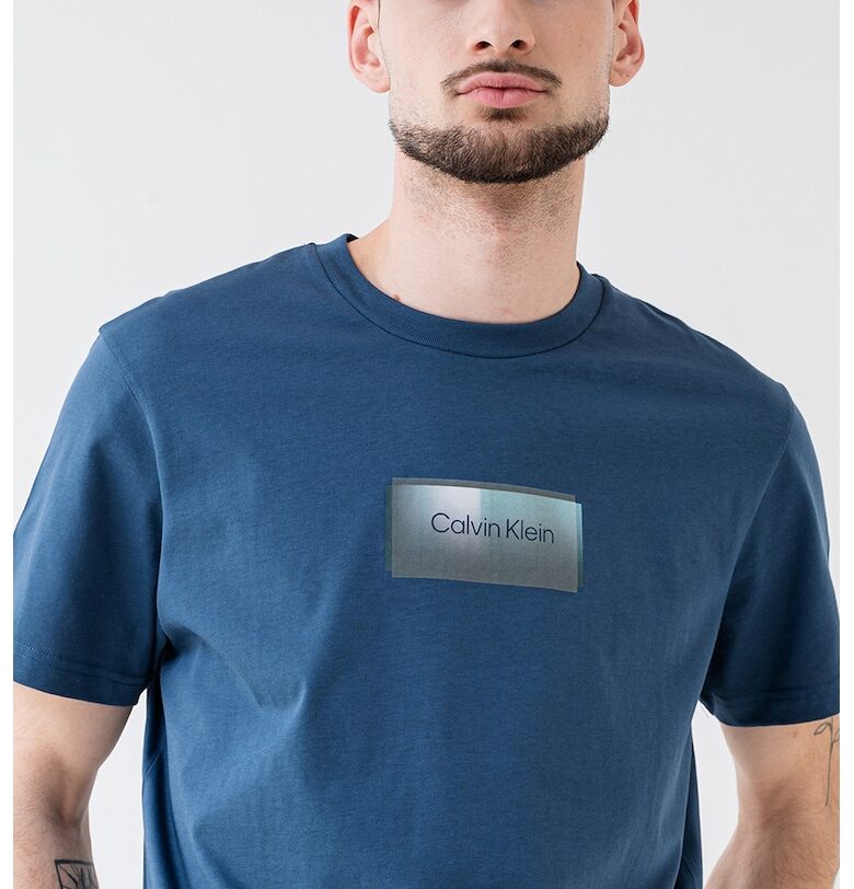 Тениска от органичен памук с лого CALVIN KLEIN