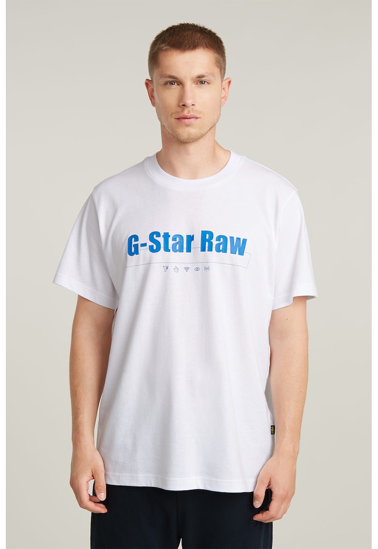 Тениска от органичен памук с лого G-STAR