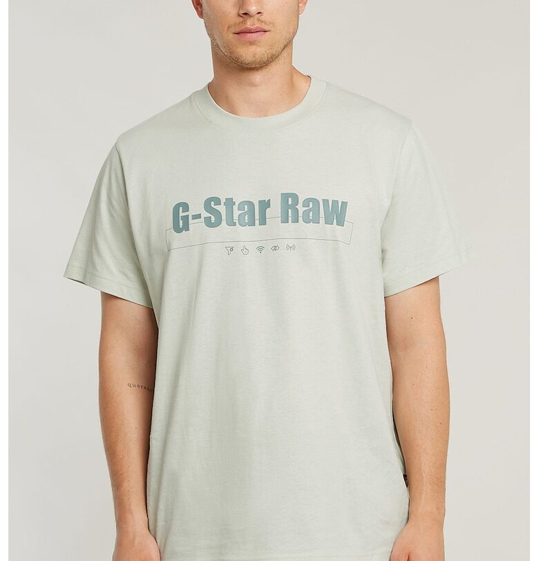 Тениска от органичен памук с лого G-STAR