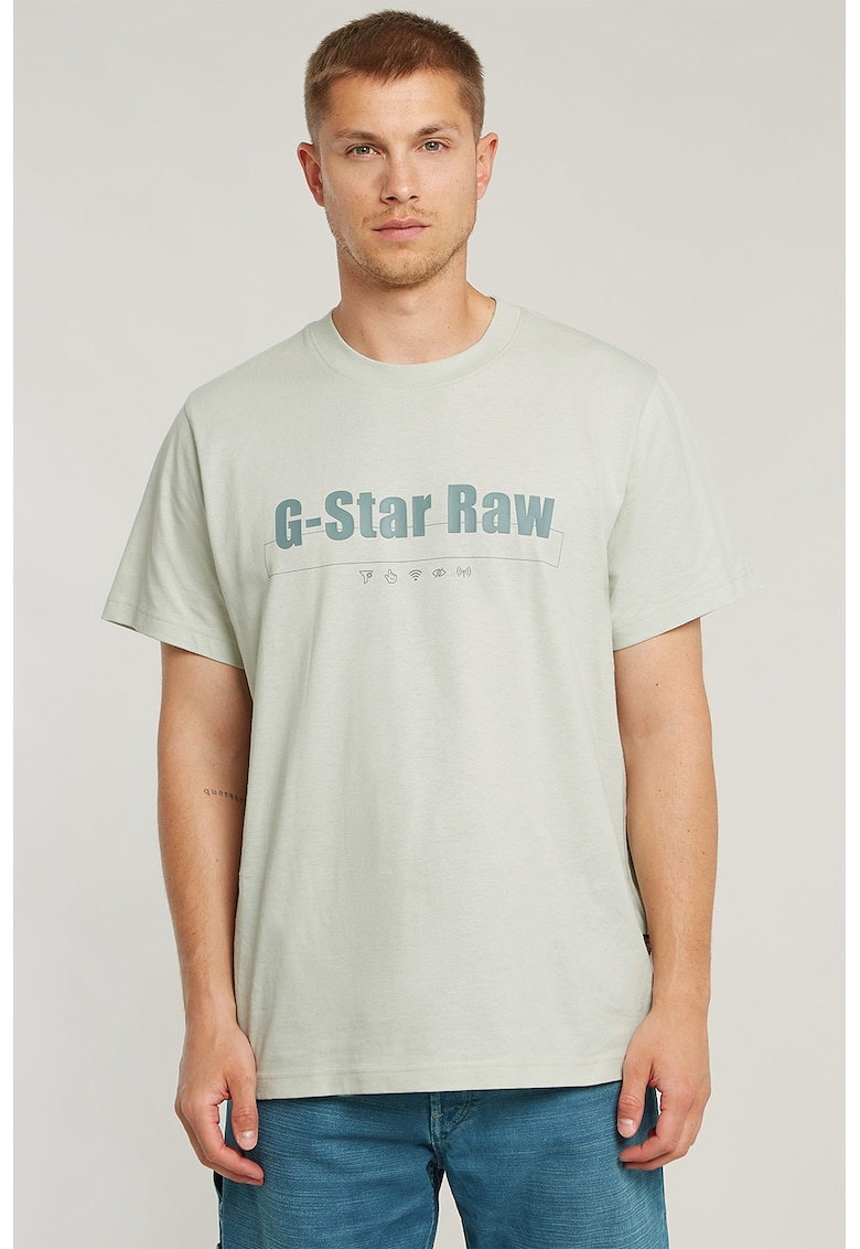 Тениска от органичен памук с лого G-STAR