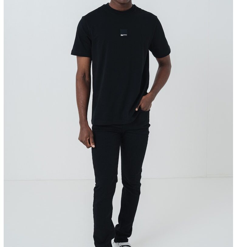 Тениска от органичен памук с лого KARL LAGERFELD JEANS