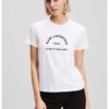Тениска от органичен памук с принт Karl Lagerfeld
