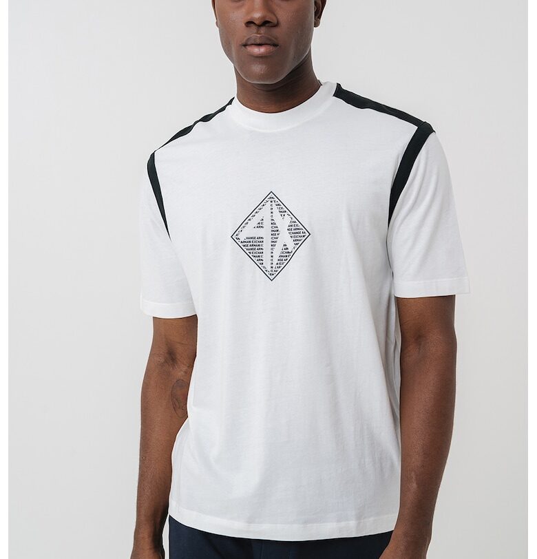 Тениска от памук с лого ARMANI EXCHANGE