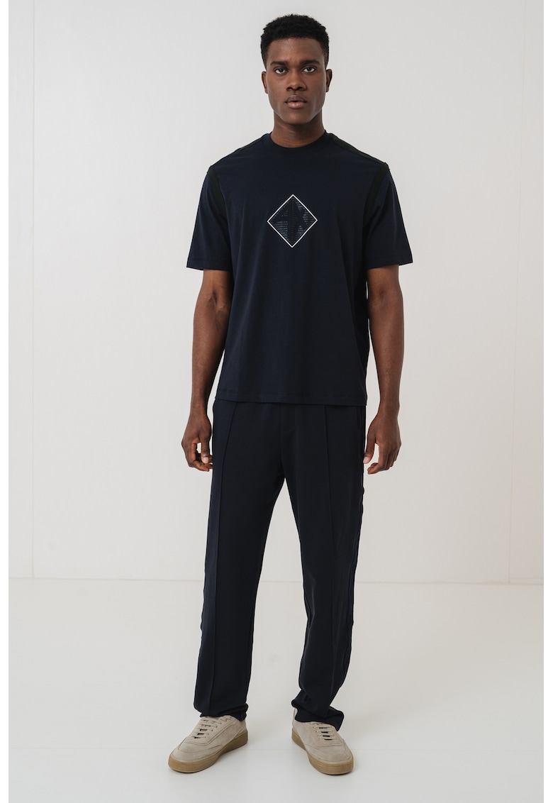 Тениска от памук с лого ARMANI EXCHANGE