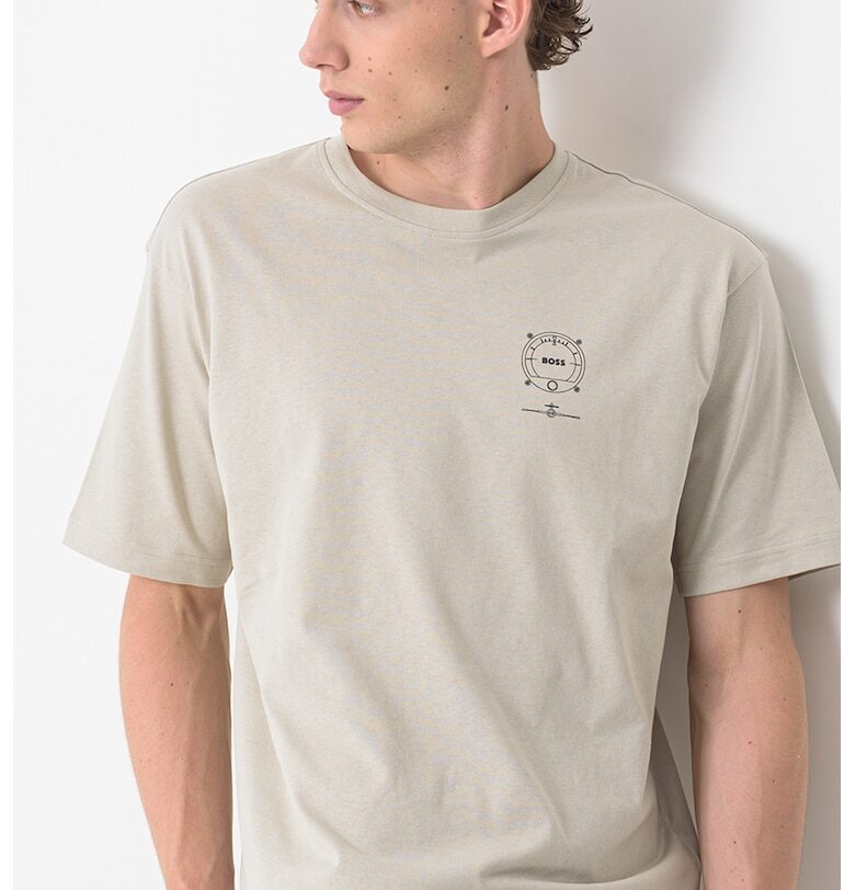 Тениска от памук с лого BOSS