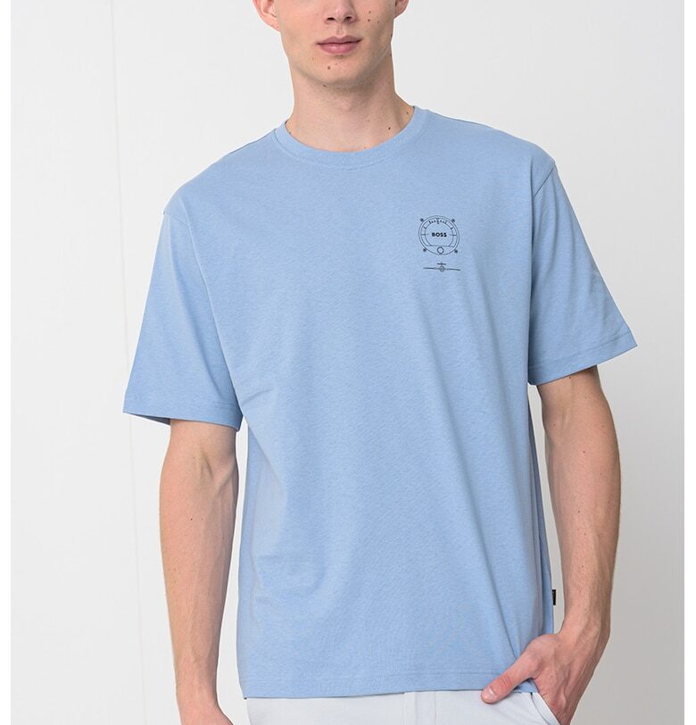 Тениска от памук с лого BOSS